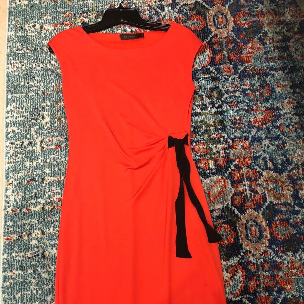 The Limited Orange Dress